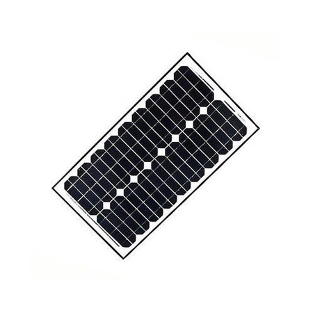 ALEKO Monocrystalline Solar Panel, 30 W, 36.5V DC, 0.67 A, 36 Cells SP30W24V-UNB